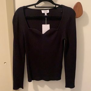 & Other Stories statement ribbed sweater, NWT